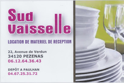Sud Vaisselle Ei, Service De Location De Matériel De Fête à Paulhan